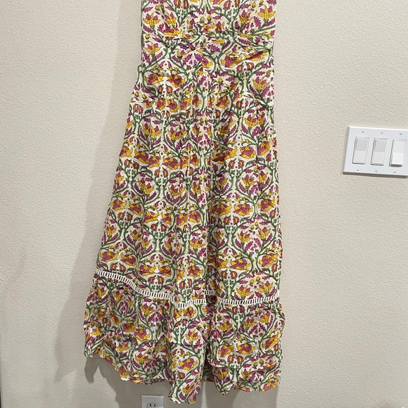 ASH & EDEN NUULY HALTER MIDI DRESS sz Medium - Picture 4 of 10